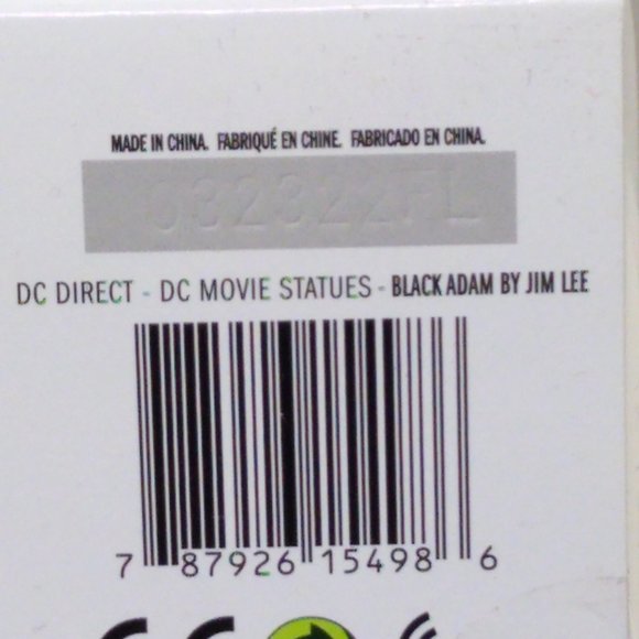 BLACK ADAM DC DIRECT McFarlane Toys DC Movie Statues 12” / 30cm Jim Lee NEW 2022 - Picture 12 of 12